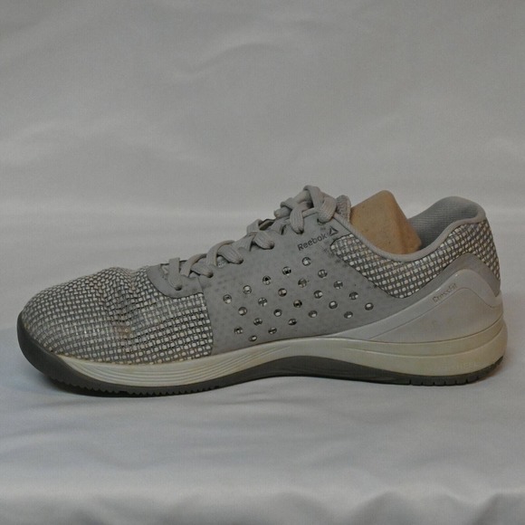 Womens Reebok Crossfit Nano 7 Size 8 Gray Nano Weave Ropepro .5MM Shell‎ - Picture 3 of 12